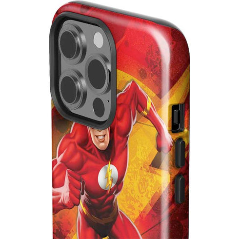 DC Comics The Flash Action Pose iPhone 15 Pro Impact Case